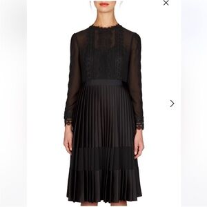 Elegant Black Lace Dress